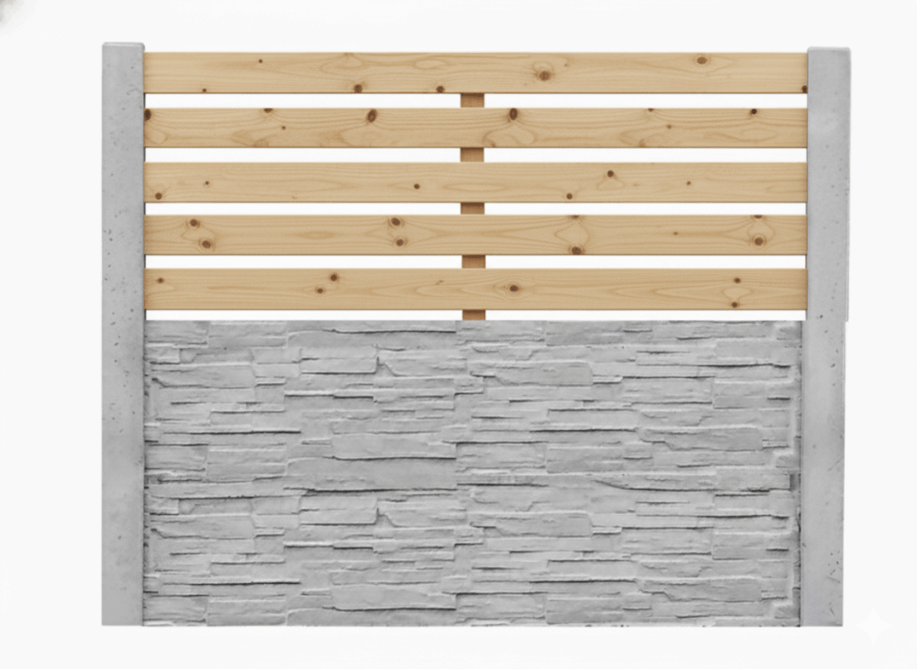 Dřevěná výplň vodorovná - 75x200cm